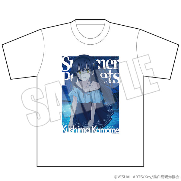 『Summer Pockets』Tシャツ 夏灯り、君と過ごす夜 鴎